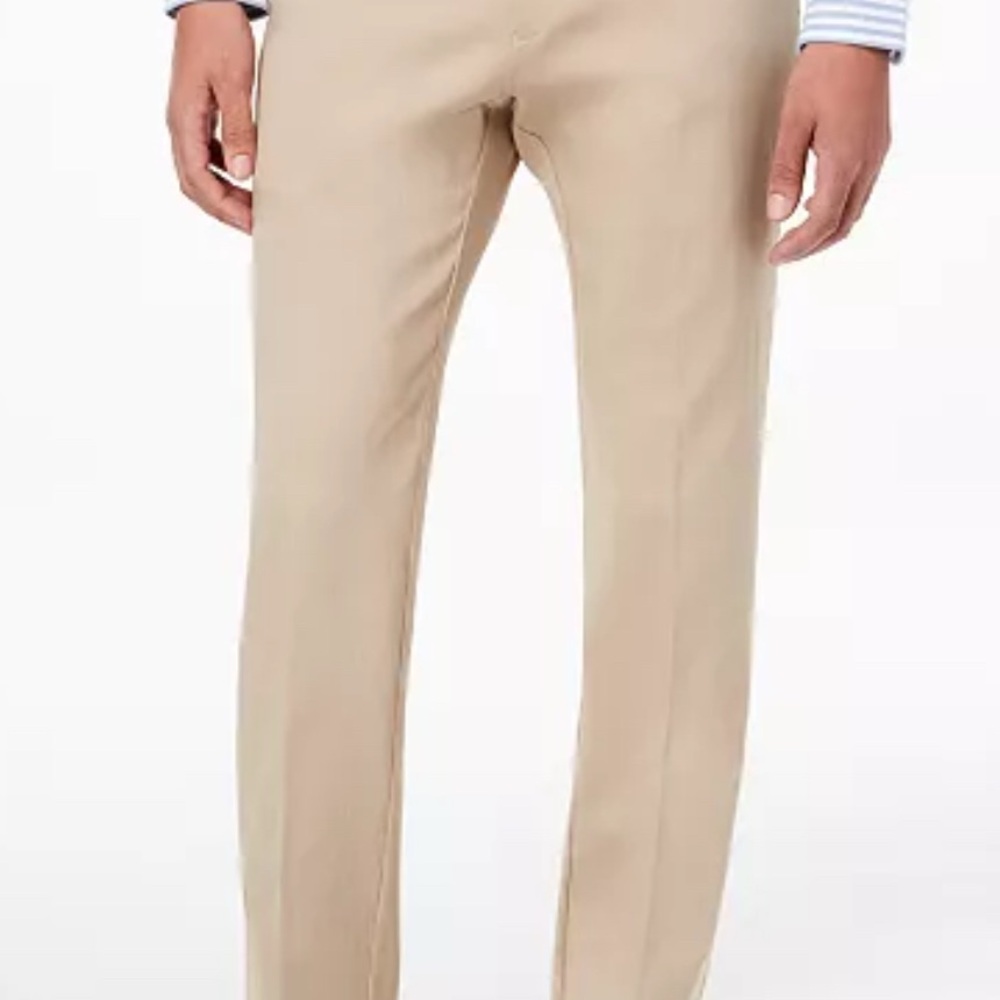 Tommy Hilfiger Tan Chinos Tailored Fit